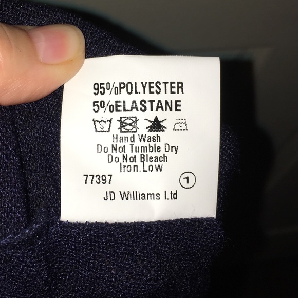 AX Paris Curve Navy Swing Dress - NWT - Picture 8 of 8